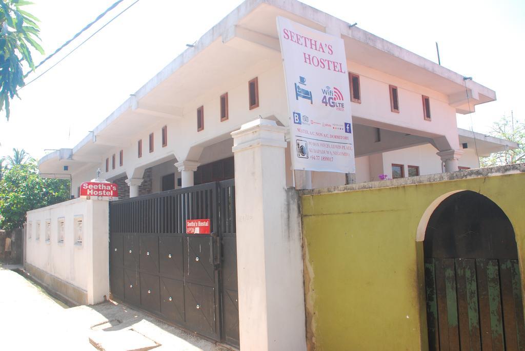 Seetha'S Hostel Negombo Exterior foto